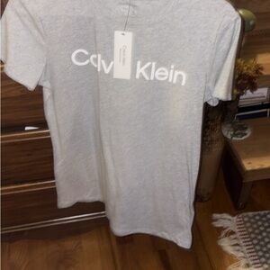Calvin Klein Yellow and White Label